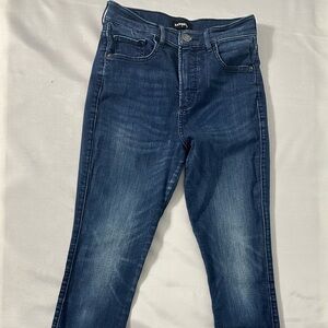 Express Dark Blue Denim Jeans
